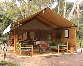 Camping in Queen Elizabeth Park
